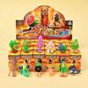 24pcs/set Italian Brainrot Blind Box Toy Tungtungtung Sahur Tralarero Tralala Bombardinocrocodilo Figure Key Chain Birthday Gift