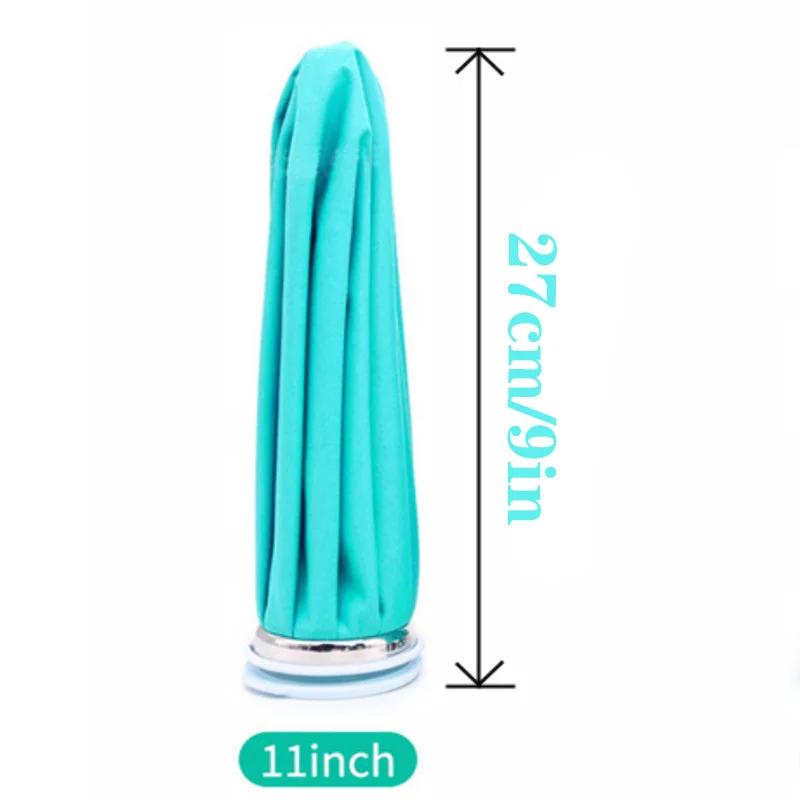 Reusable Ice Bag Set for Pain Relief - 3 Sizes (6", 9", 11") - Cotton Material Heat Pack for Knee, Head, Leg - Versatile Cold