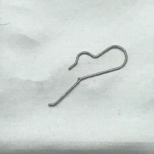 Náhradní pružina spojky hodinového strojku pro strojek ETA 7750, číslo dílu 8320