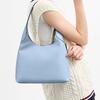 Coach Brooklyn Shoulder Bag, Pebbled Leather Light Blue Gold Hardware Women's Handbag, Casual Daily Travel Commute CU068-B4PUB