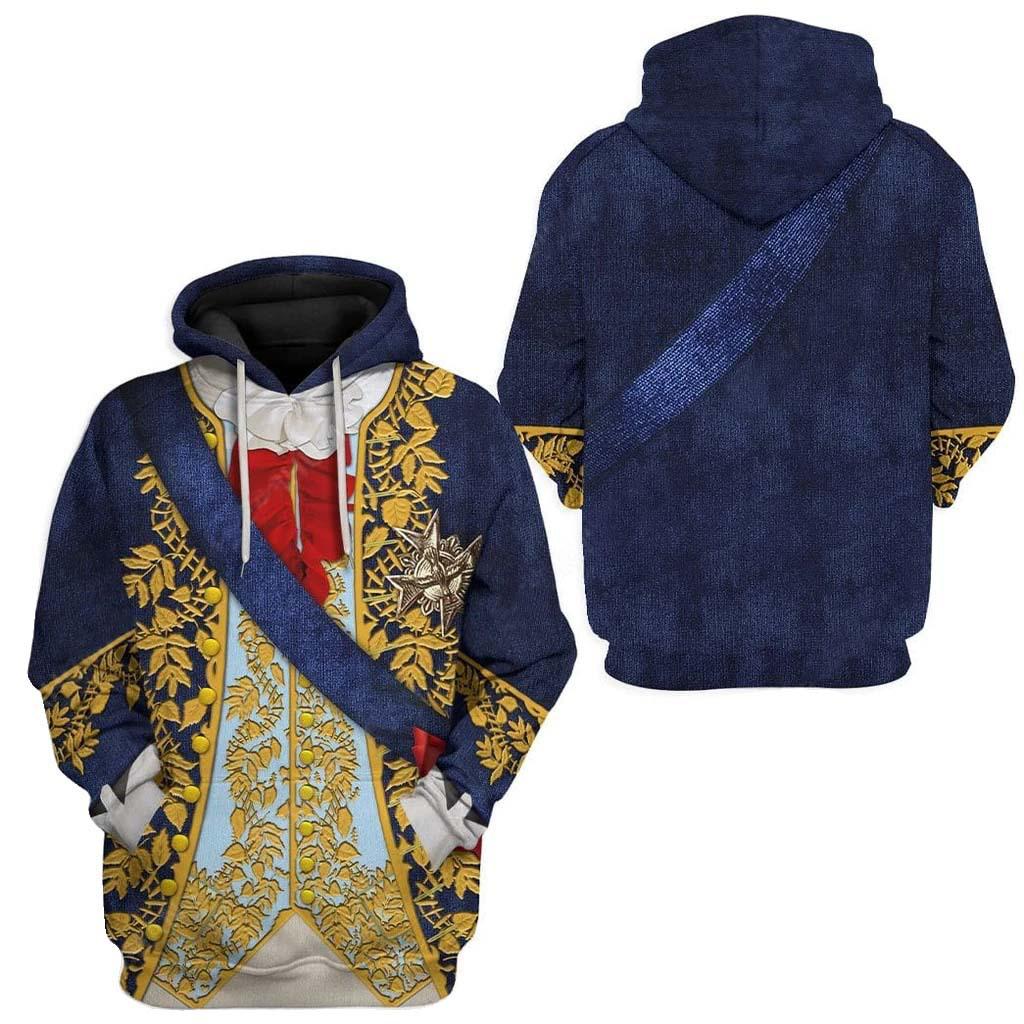 

Spring 2026 Multi-color Men s COS Printed Casual Hooded Sweatshirt XL