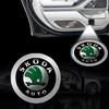 1/2pcs LED Car Door Courtesy Light Projector Welcome Lamp Car Badge for Skoda 3 2 VRS Vision Rapid Kodiaq Favorit Rapid Octavia A5 A7 Superb