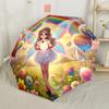 Enchanted Woodland Sprite Adventure Outdoor Automatic Umbrella with 8 Rib Sturdy Construction Travel Essential Stylish Accessory Wedding Party Gift