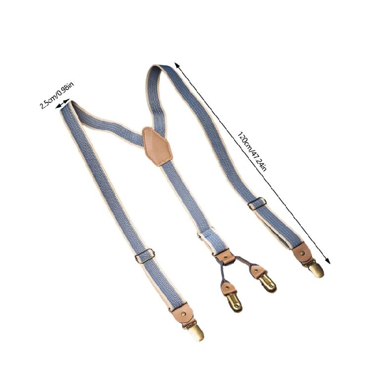 Y-Shape Suspenders For Adult Comfortable And Quick Adjustment Nonslip Brace For Women Men Casual and Formal Event
