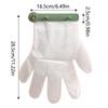 Creative Glove Organizer Non-slip Cabinet Refrigerator Glove Clip Easy-to-Wear Disposable Glove Organizer Kitchen Gadget