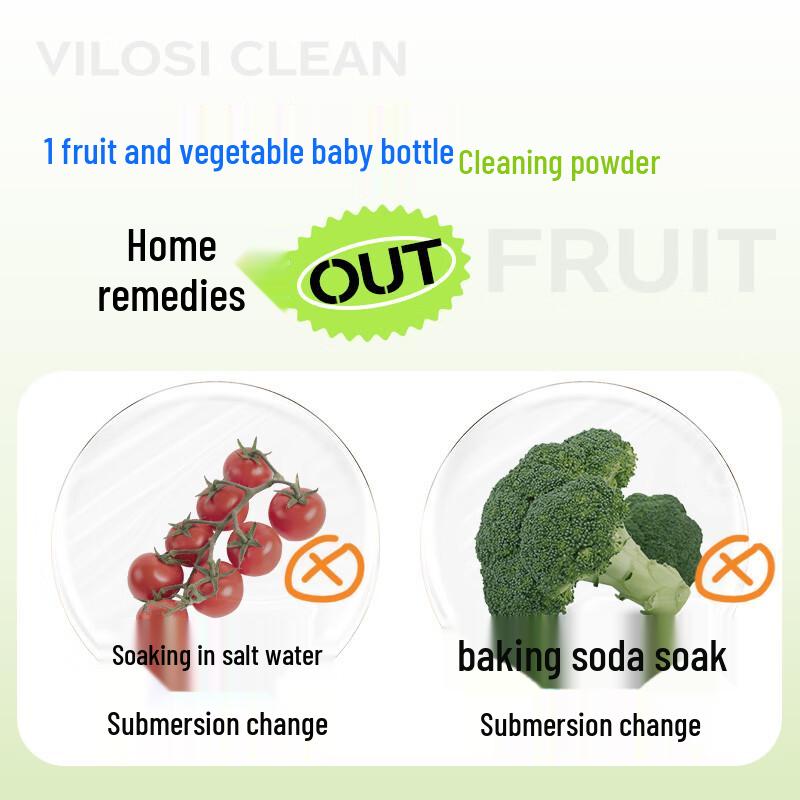 vilosi Eggshell Fruit & Vegetable Cleaner