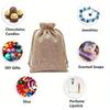 20 Stück Premium Jute Sackleinen Kordelzugbeutel - Mehrzweck Stoff Schmuckbeutel für Party, Hochzeitsgeschenke, Geburtstag, Kunst & DIY Handwerk