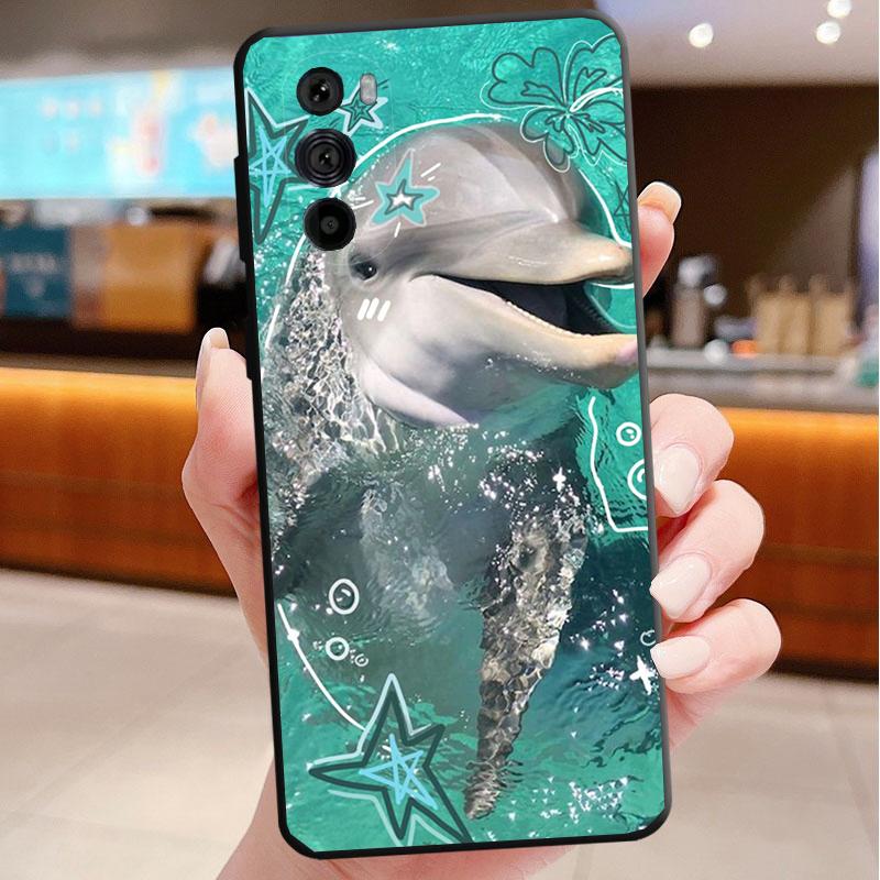 

Phone Case For Motorola Edge 50 40 Pro 60 50 40 30 Ultra Neo Fusion Moto G85 G72 G53 G54 G84 G13 G32 Dolphin Moto G32