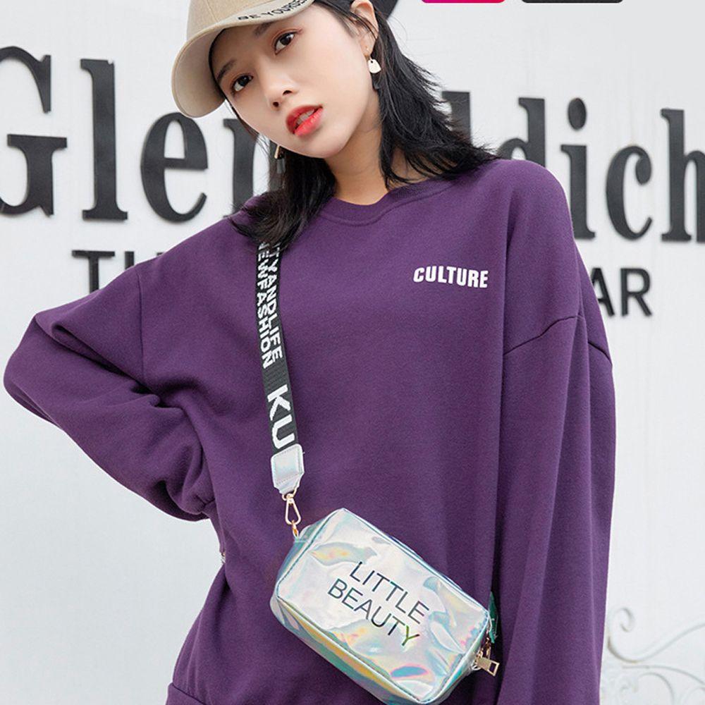 Laser Crossbody Bag PVC Over The Shoulder Square Bag Women Messenger Bag Korean Style Bag Handbag