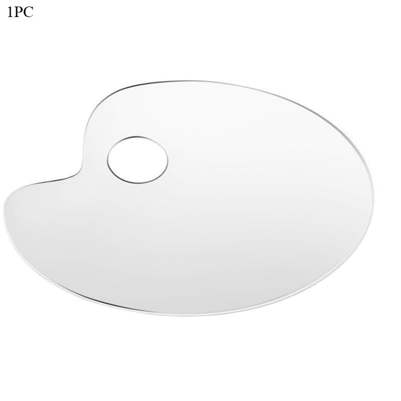 

1 шт. взрывная акриловая палитра искусство специальная тарелка для рисования легко моющаяся прозрачная живопись