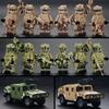 Briques de construction compatibles Nouveau Hummer de la Police Spéciale Militaire et des Forces Spéciales Ensemble Cadeaux pour Garçons