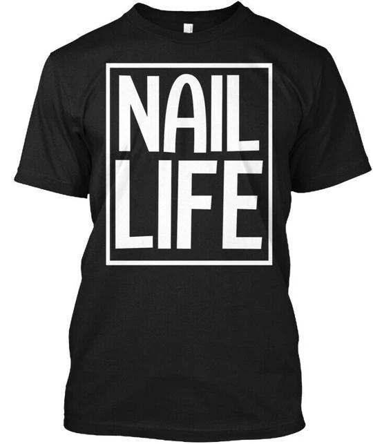 

Футболка Nail Life Милый Техник Сделано в США Размеры от S до 5XL 4XL