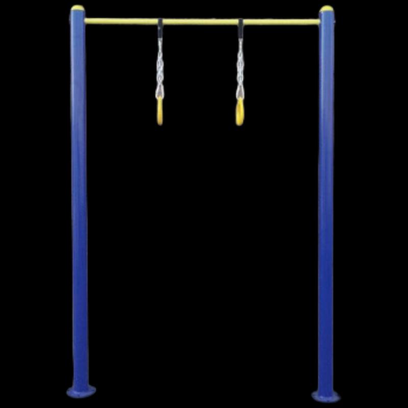 Outdoor Pull-up Bar & Gymnastic Rings Combo