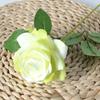 Single Velvet Strand Rose Simulation Flower Table Decor And Special Occasions