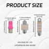 24PCS LED Interior Car Lights, Interior Car Lights Dome Light Set T10 31 mm Pink