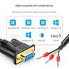 DB9 RS232 3-Core Serial Data Cable