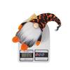 Faceless Halloween Gnome Figurines: Spooky Ornaments with Spiders & Bats
