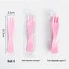 ZISIZ Disposable Thickened Plastic Fruit Forks