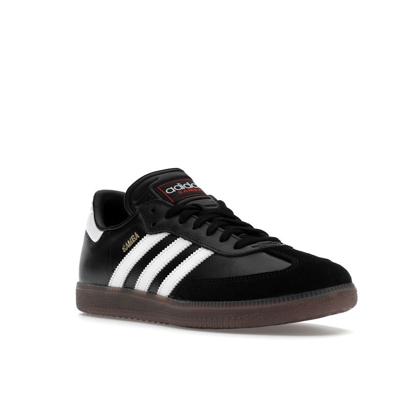 Adidas Samba Indoor Black White Gum Unisex Sneakers Core-Black Cloud-White Vivid-Red IH6000