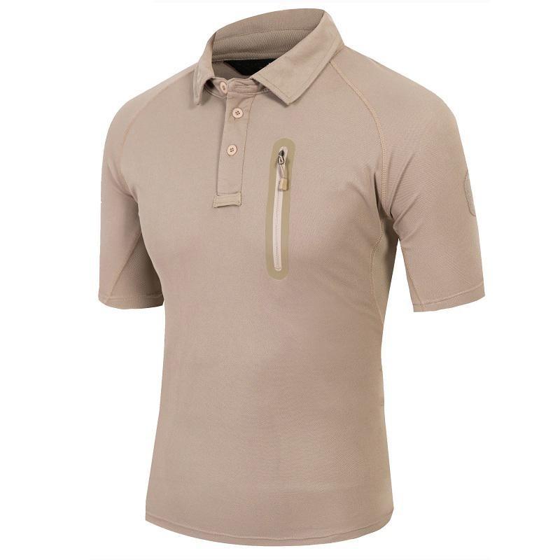 Tactical Hiking Outdoor Polo Shirt Men Summer Breathable Military Glof Fishig Camping Sport Short Sleeve T Shirt USA Plus Size