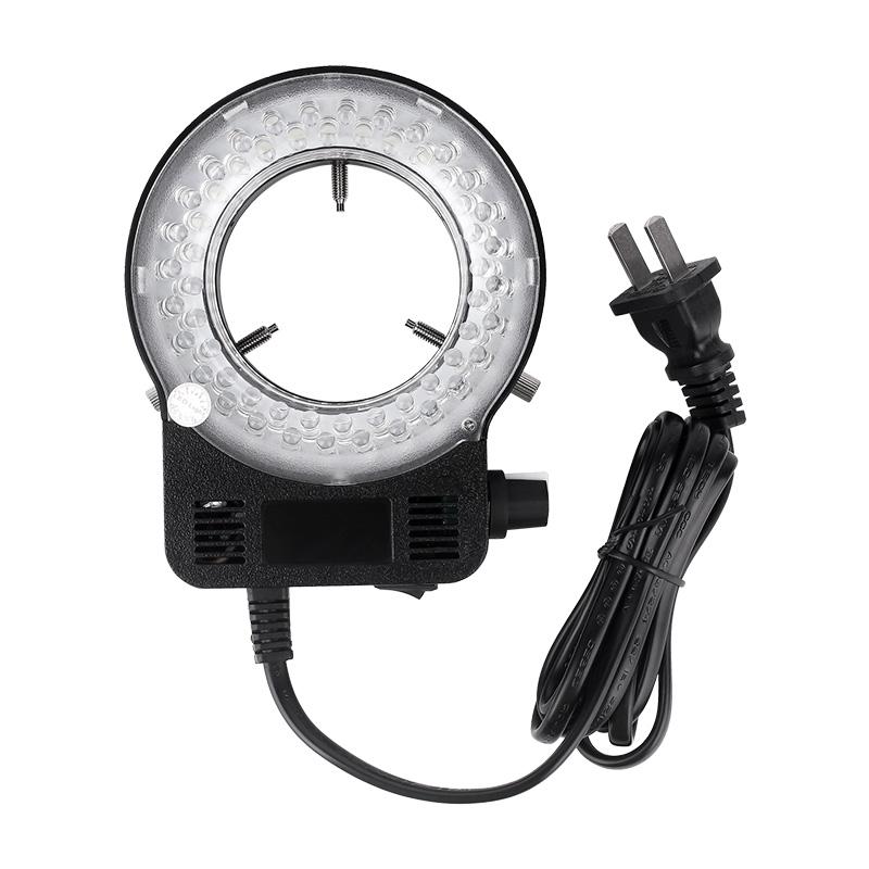 EU/US Plug Ring Light LED Illuminator Lamp Industrial Microscope Camera Illuminator Source Excellent Circle Adjustable Light
