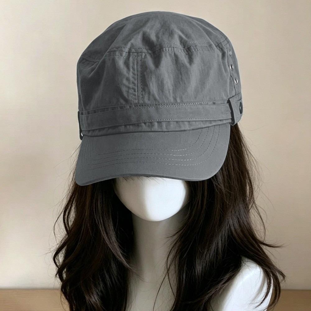 Thin Baseball Hat Quick-drying Visor Hat Casual Flat Top Cap