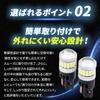 Takenous Truck Guy Purveyor Takemura Shokai LED Position Lamp 24V T10 12V Position Ball Small Left and Right Set (White)