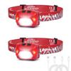 Lepro Rechargeable 300 Lumens LED Set of 2 Red Hours of IPX4 Ideal for Night Outdoor and Power Compact and Lightweight USB-C Headlamp, High-Brightness