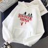Stranger Things Stranger Things Printed Pullover Hoodie Fleece Jacket Sweater Hoodie Cross Border