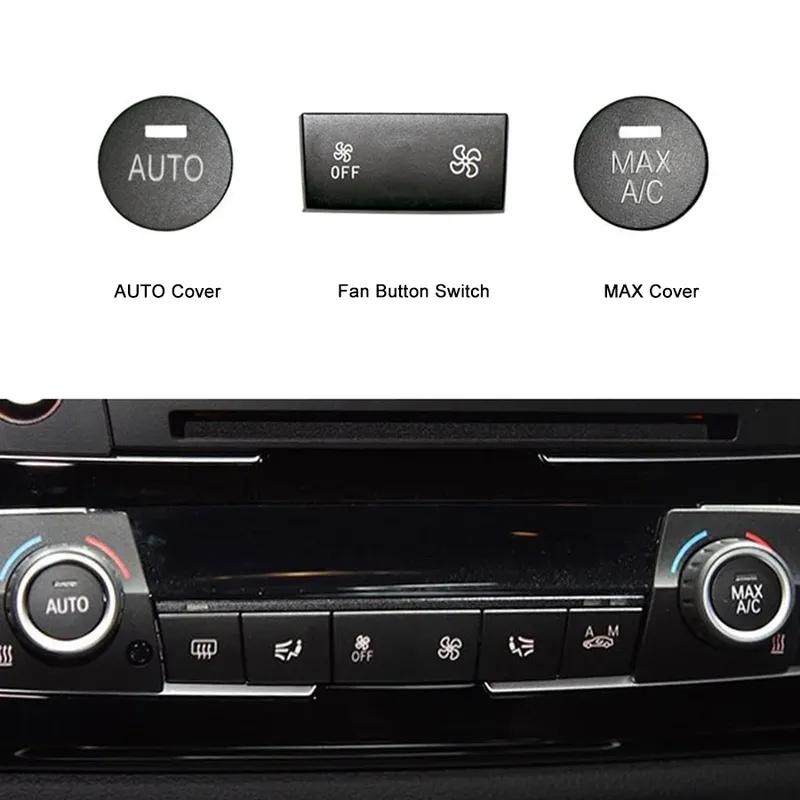 Air Conditioner Fan Wind Volume Button Capes For BMW 3 Series F35 F30   AUTO MAX A/C Button Central Control Switch Knob Cover