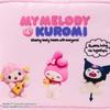 Sanrio Pouch ( Netflix Původní Anime My Melody & KUROMI ) Japonsko NOVÝ