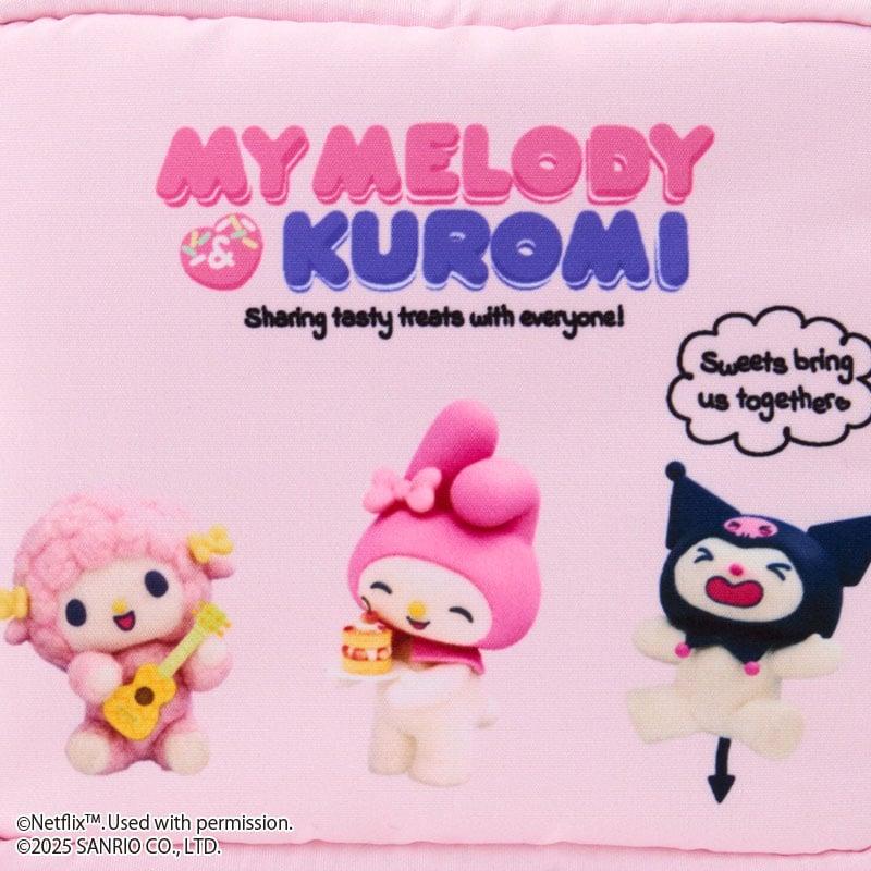 Sanrio Pouch ( Netflix Původní Anime My Melody & KUROMI ) Japonsko NOVÝ