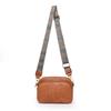 Retro Wide Shoulder Strap Small Square Bag for Autumn New Style Bag for Women with High-end Fashion Simple Single-shoulder Crossbody Bag