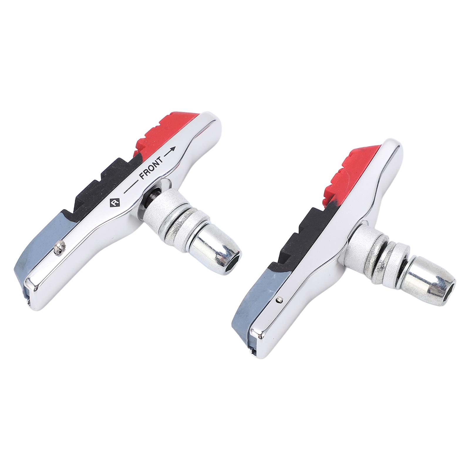 

Bicycle Brake Pads Replacement 73mm 3 Colors Noise Reduction V Bike Brake Pads for Bike Mountain Bike