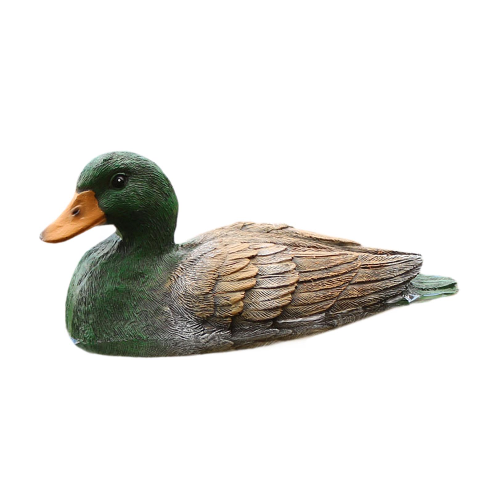 

Waterproof Resin Duck Hippo Statue Floating Animal Figurine for Outdoor Pond Decorations Garden Patio Pool