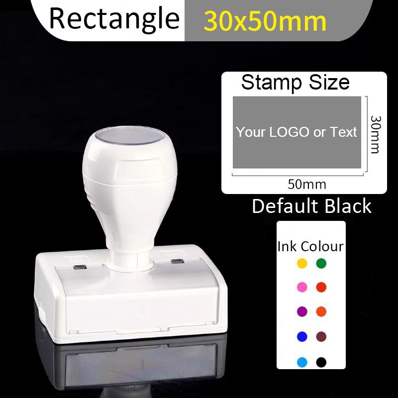 Custom Self Inking Return Stamp Address Personalized Signature Easy Stamping Seal Customized Your Design LOGO Rubber Stamps DIY