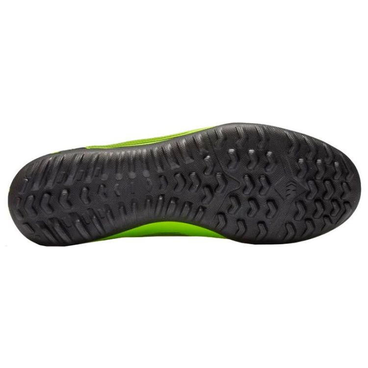 Nike Mercurial Vapor 12 Semplice Bassa TF (Borchie di gomma) Scarpe da calcio da uomo antiscivolo e resistenti sneaker Verde fluorescente AH7386-701