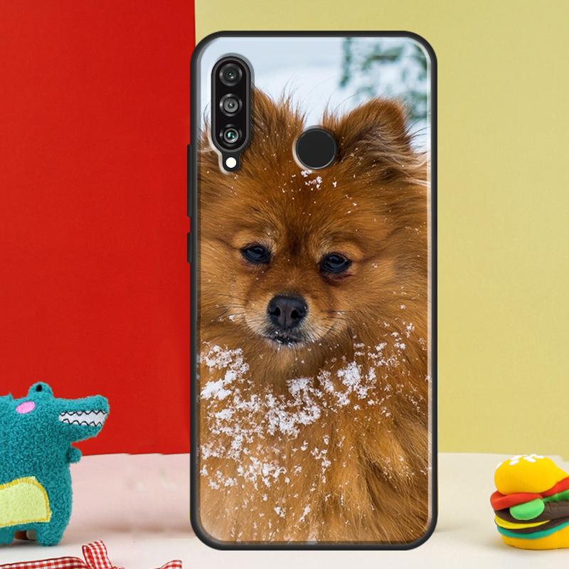 Pomeranian Dog For Huawei P30 Pro P60 P50 P20 P40 P Smart Nova 9 5T Honor Magic 5 Lite X8 X9 a 50 70 Case