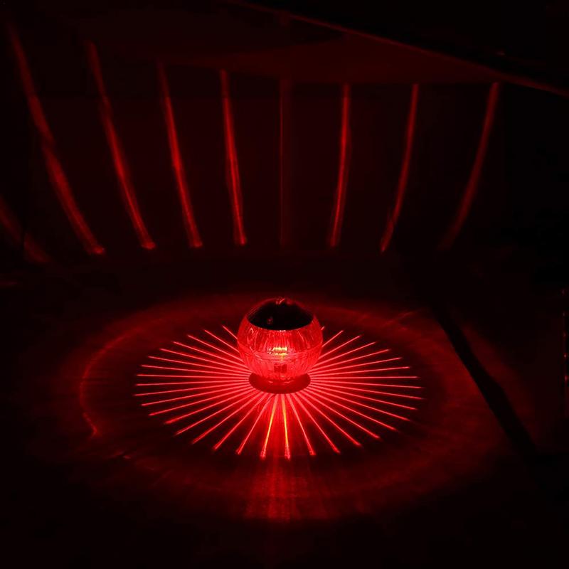 Led Solar Floating Lamp Swimming Pool Ball Solar Panel Powered Pond Drift Waterproof Glow Show Disco Color Changing light