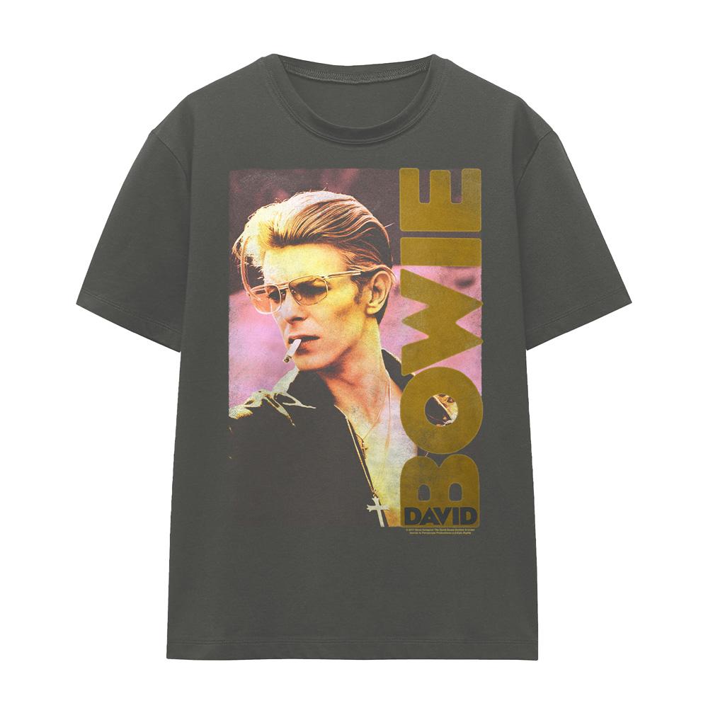 David Bowie Unisex Adult Smokin T-Shirt
