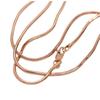 Purple Gold Star Anise Shiny Snake Bone Colored Gold Necklace Wind Plated Rose Gold Collarbone Chain