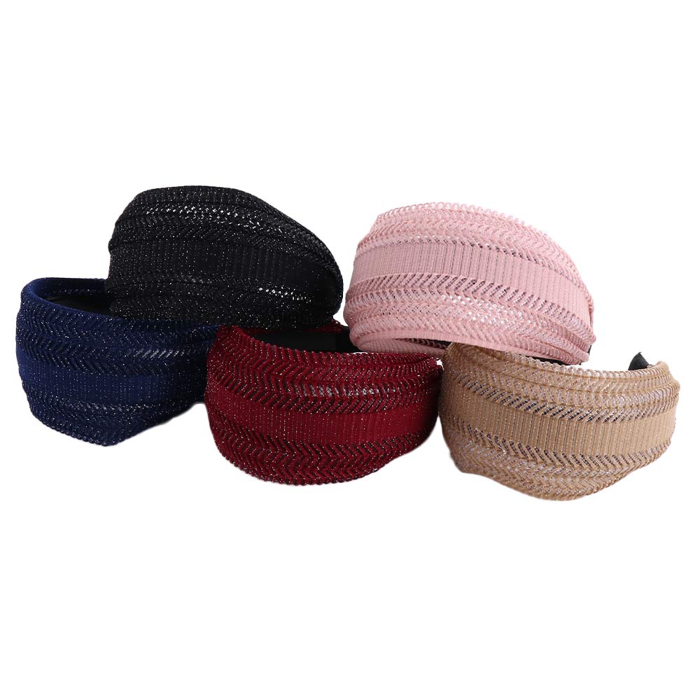 Elegant For Girls Hollow Non Slip Headwear Korean Head Wrap Women Hair Hoop Lace Hairbands Headband