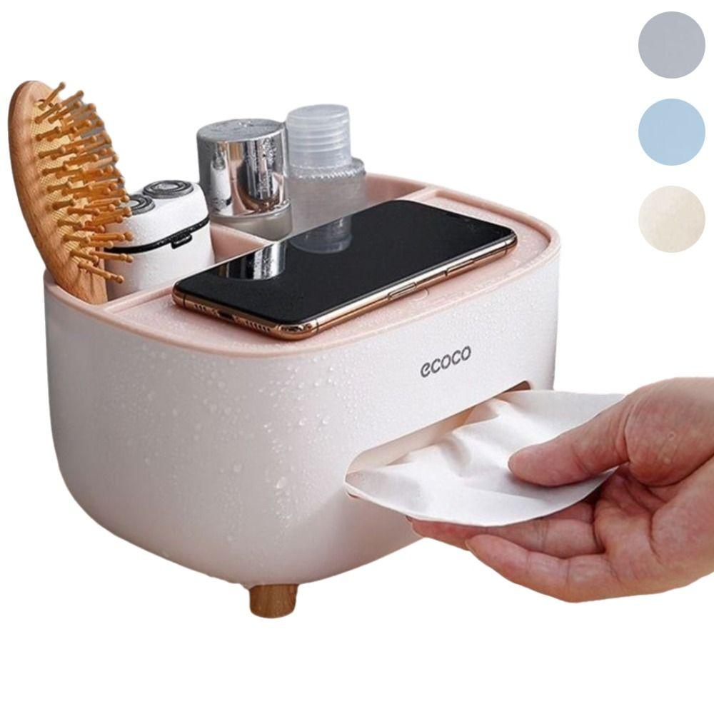 Light Luxury Tissue Case Nordic Style Car Tissue Box Decoration Napkin Holder  Bedroom