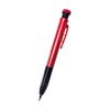 Metal Deep Hole Woodworking Pencil with Quick-Drying Graphite Lead and Push-Button Design