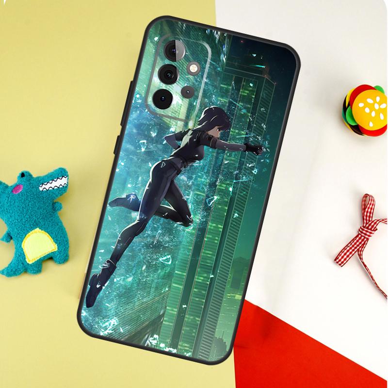 Ghost in the Shell Anime For Samsung Galaxy A54 A34 A14 A55 A35 A15 A53 A33 A13 A05 A06 A16 A22 A32 A52 Phone Case