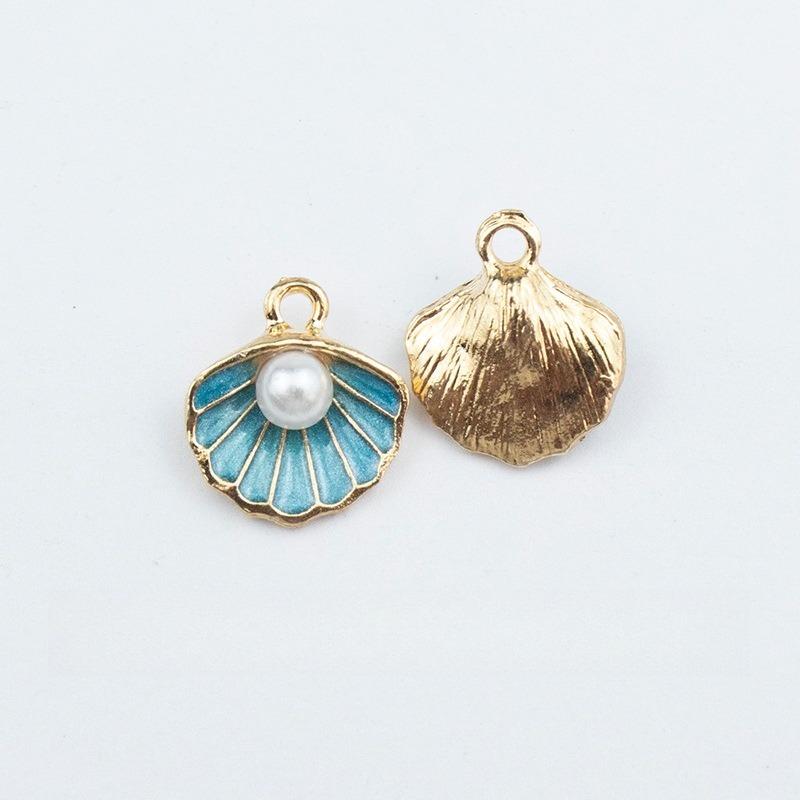 Jewelry Accessories Pendant Beads Small Shell Alloy Pendant