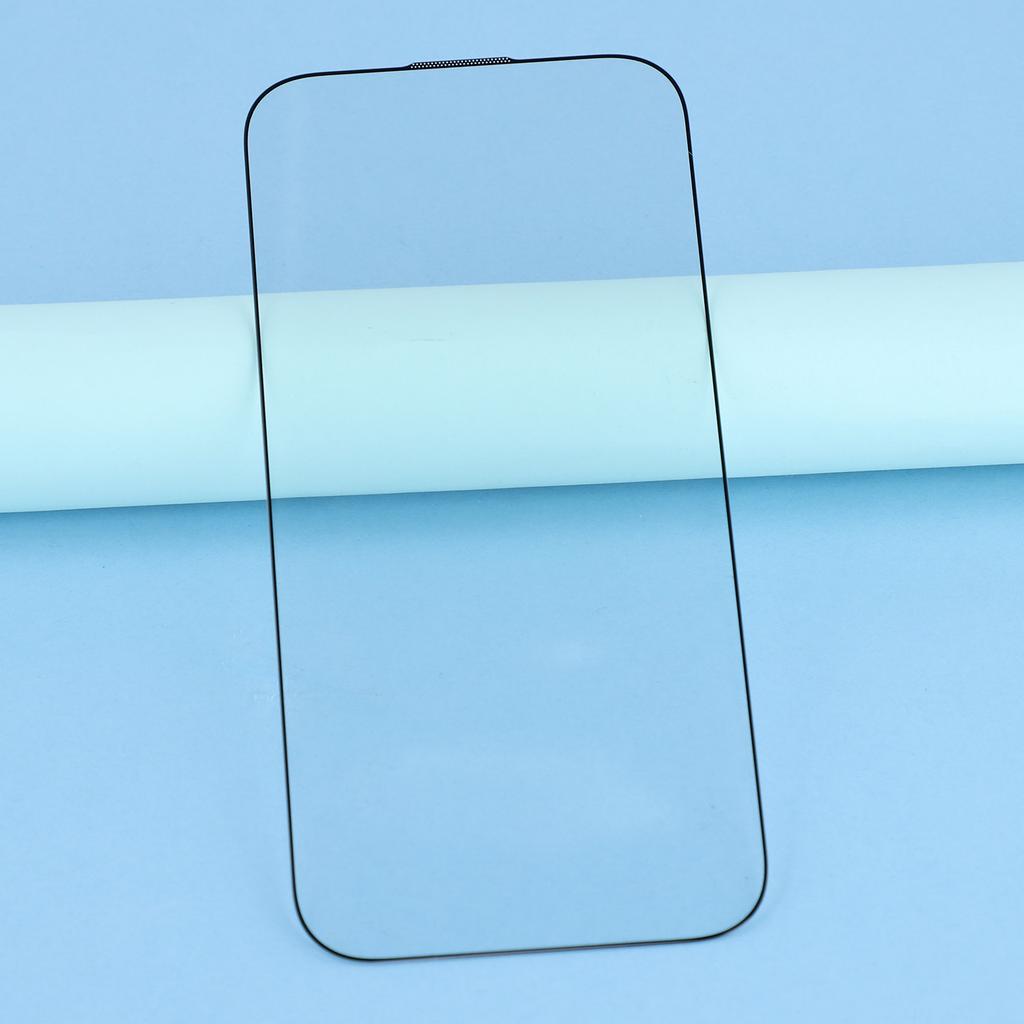 For iPhone 17 Case 2.0mm TPU Clear Phone Cover with Tempered Glass Screen Protector