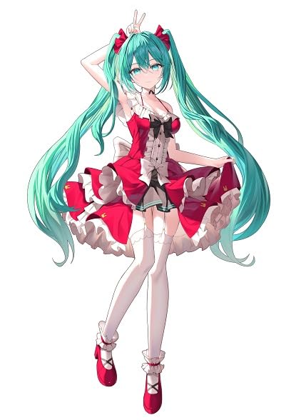 Fashion Hatsune Miku lolita figure