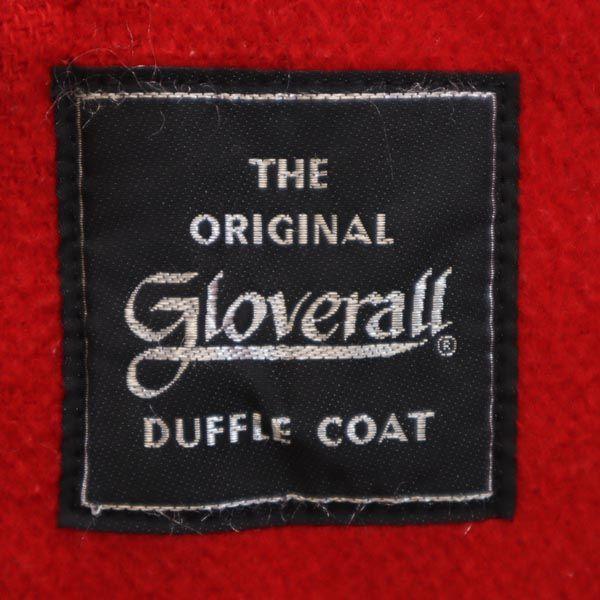 Gloverall British Wool Blend Pea Coat 8 Red Women Used