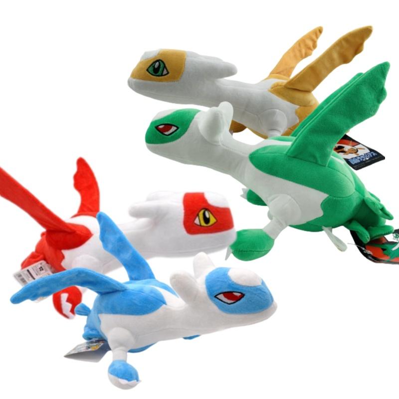 Large Shiny Rainbow-colored Latias And Latios Plushies